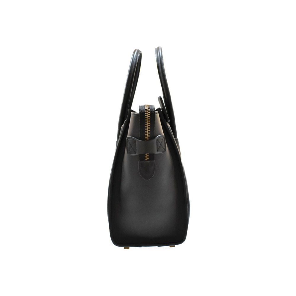 Celine Luggage Shopper Black Leather Classic Handbag - Picture 2 of 7